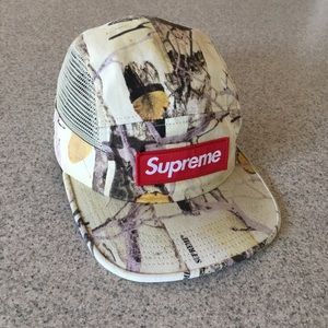 Supreme Aspen Wood Camo Side Mesh Camp Cap